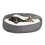 Best Friends by Sheri Cozy Cuddler Mason Microfiber Hooded Blanket Cat and Dog Bed in Dusk Jumbo