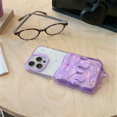 Coque iPhone 15 14 13 Pro Max violette antichoc et transparente