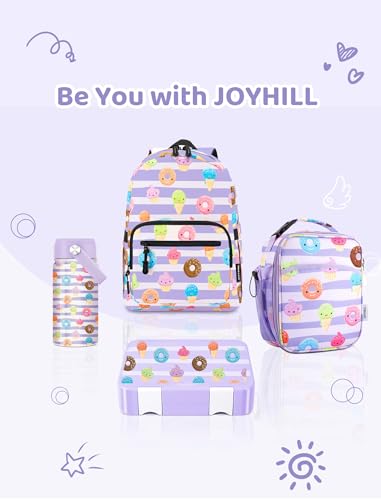 Joyhill Kids Lunch Box, Insulated Lunch Bag For Teen Girl Boy, Lunch Boxes For Kids With Water Bottle Holder For School thumb #6