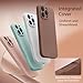 FlyReal Magnetic for iPhone 16 Pro Case, Compatible with MagSafe, (Integrated Silicone Camera Control Button) (Camera Protection) + Screen Protectors, Microfiber Lining Case 6.3