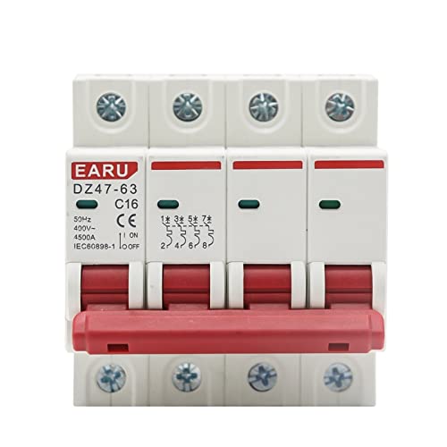 Disjoncteur type C 4P évite les coupures et protège vos appareils en 400V