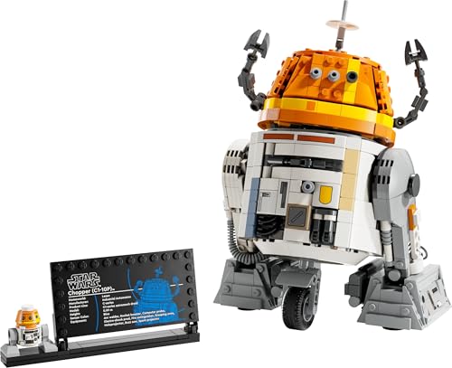 LEGO Star Wars 75416 Chopper (C1-10P) Astromech Droid Figure, Building Toy with Lever-Activated Head Movements - Image 2
