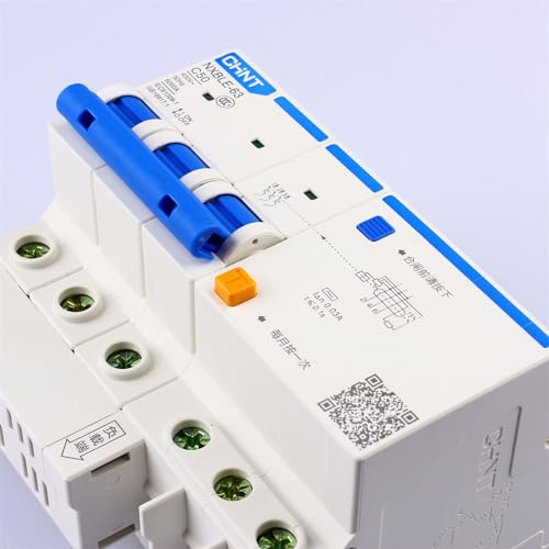 Petits disjoncteurs de fuite à la terre NXBLE-63 3P 25A triphasé pour tableau électrique - 4