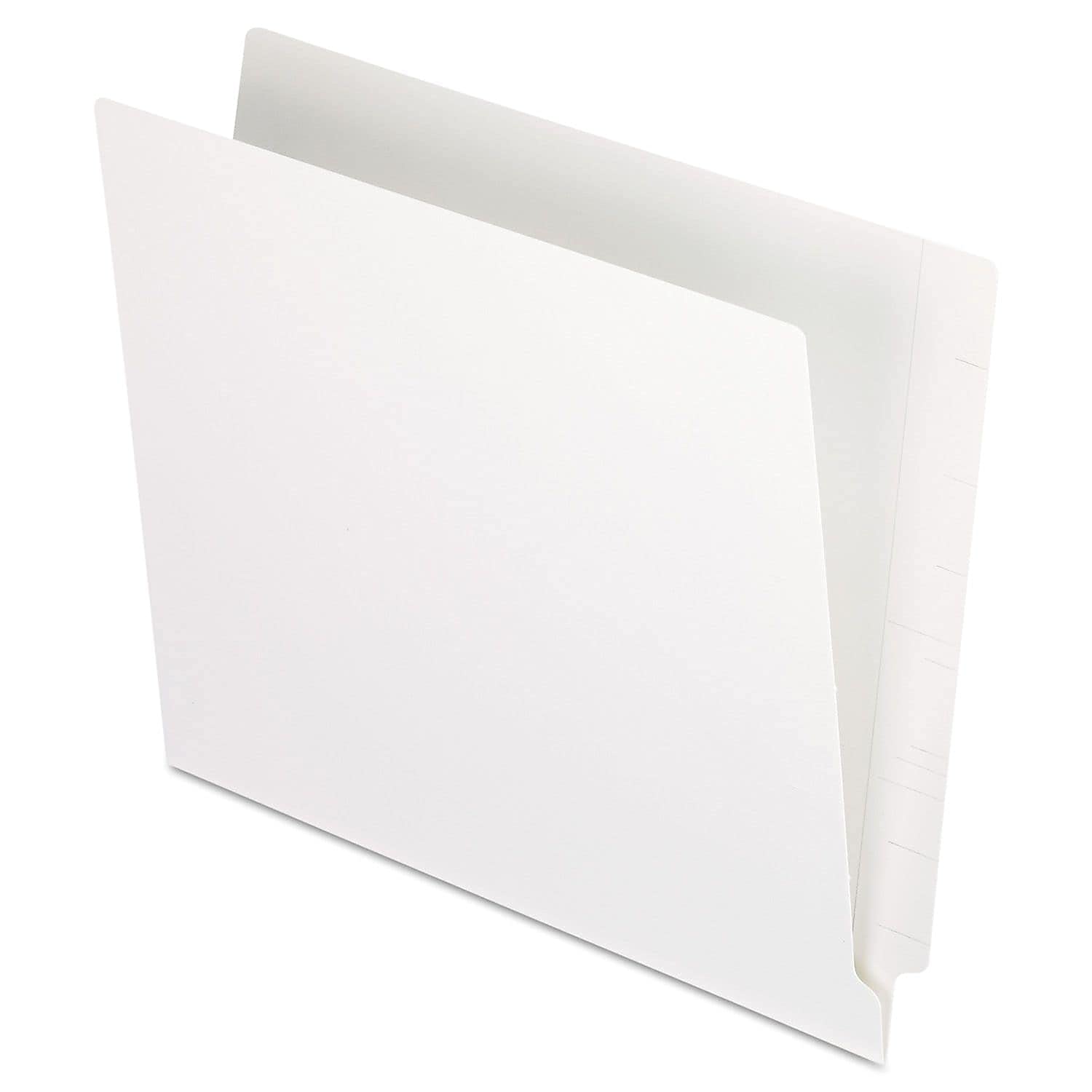 Pendaflex H110DW Cartelle rinforzate a 2 strati, taglio dritto, linguetta finale, formato lettera, WE, 100 per scatola