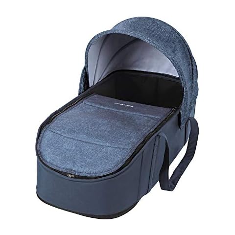 Maxi-Cosi Laika Babywanne, sehr leichter (nur 1,5 kg) und gepolsterter Soft-Kinderwagenaufsatz, passend für den Kinderwagen Maxi-Cosi Laika, Baby-Tragetasche nutzbar ab der Geburt, Nomad Blue Cover