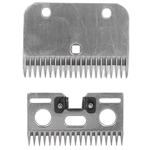 2 peças, lâminas de corte de cavalo, 21 dentes, lâmina universal de corte de cabelo de cavalo, resis