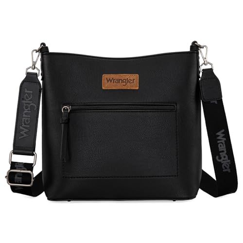 Wrangler Crossbody Bags for Women Lightweight Shoulder Handbags and Purses Travel Shoulder Purse
