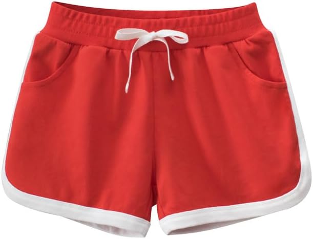 Boys Girls Summer 2 Pack Knit Sports Shorts,Toddler Baby Casual Pull-On Soft Shorts - Image 5