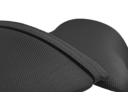 Housse de selle noire pour moto Kawasaki Z750 et Z1000 des années 2003 à 2006