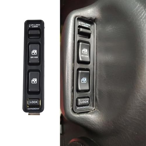 Interrupteur lève-vitre électrique Suzuki Vitara 1992-1998 Bouton Commande 3799060A00 Set - 5