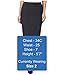 Calvin Klein Women's Classic Fit Straight Lux Suit Skirt, Charcoal, 2