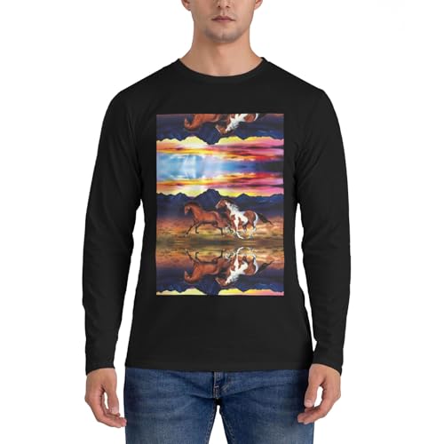 Chemise homme EdWal chevaux de course pour éviter la chaleur avec style en été