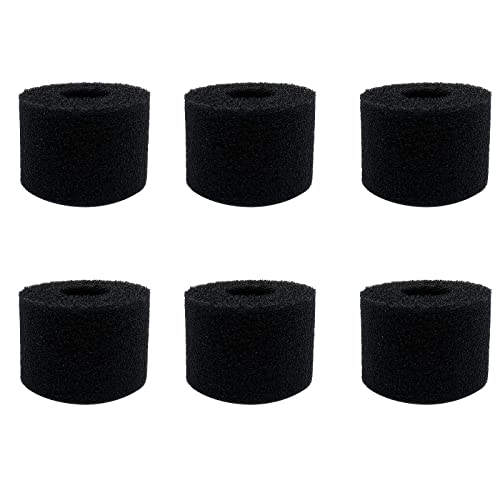 HongFüFü 6 pièces Éponge en Mousse de Rechange pour Filtre de Piscine pour Type S1, 7,2 x 10,8 x 10,8 cm, Noir Cover