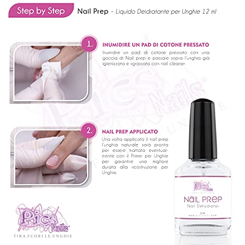 Dehydrator für Nägel 12 ml â Professioneller Nail Prep Nagel-Entfetter & Haftvermittler â Für Gel, Acryl, UV & Shellac â Verhindert Liftings & Verlängert Haltbarkeit – Bild 4