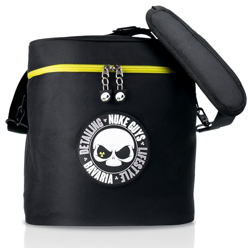 Nuke Guys Detailing Bag Small | Praktische Tasche für den Kofferraum mit Klett für optimale Fixierung | Organizer zur Aufbewahrung von Autopflege Produkten | Auto Kofferraumtasche