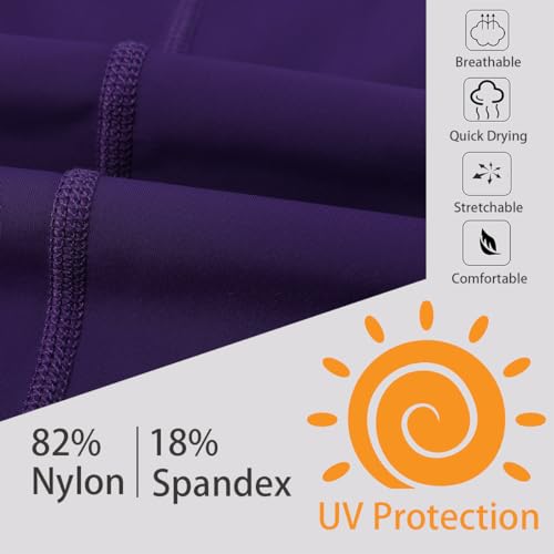 Image of Ubestyle UPF 50+ High Waist Women's Swim Pants Swim Leggings Swimming Tights Rash Guard Pants Sun Protective