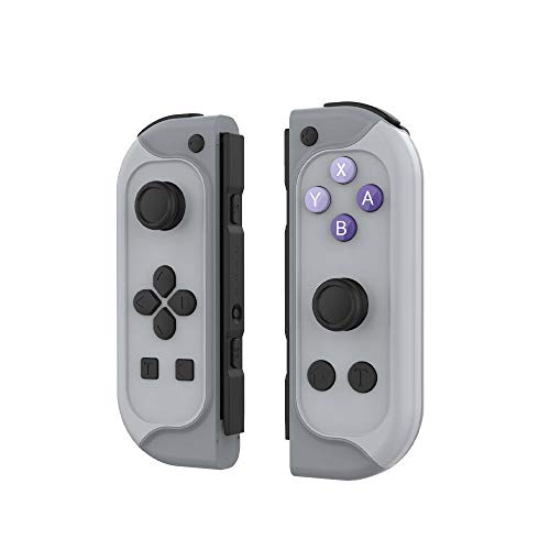 EJGAME Wireless Switch Joycon Controller for Nintendo Switch, Left and Right Controllers Compatible with Nintendo Switch as a Joy Con Controller Replacement-Gray