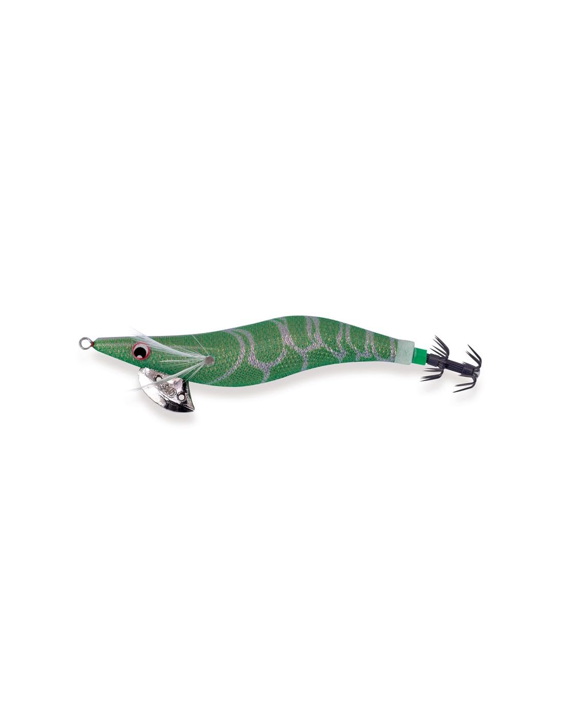 Totanare SENSHEI EGI Set da 2, 3 o 4 Pezzi – Egi Squid per Calamari e Seppie – Stainless Steel Hooks - #3.0-15.85 gr - 120 mm - 4.5 s/m Sinking Speed
