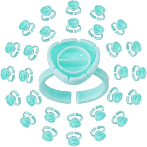 Pretty Memory Glue Rings for Lashes Cover