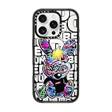 CASETiFY インパクト MagSafe対応 iPhone 16 Pro ケース [スリム / 2.5mの落下試験をクリア (MIL規格4倍相当) / ワイヤレス充電およびMagsafe対応] - Punny SD - クリア ブラック