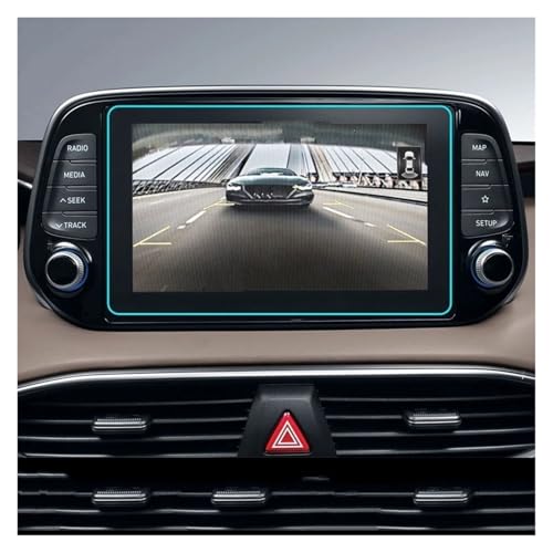 Protection écran verre trempé 8 pouces voiture Hyundai Santa Fe TM 2019 2020