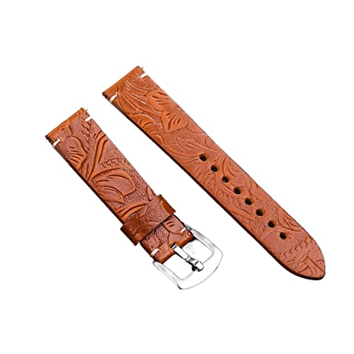 [X] v~A󃌃U[Xgbv20mm 22mm For Huawei GT2 /tBbĝ߂̓K؂ȃtBbgTXMNV[EHb`ohXgxguXbg(Brown,22mm)