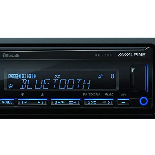 Alpine Ute-73Bt Advanced Bluetooth Mech-Less Digital Media Receiver (Does Not Play Cds) #TOP3