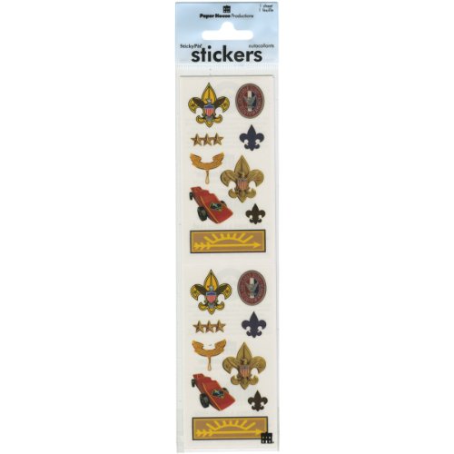 Paper House Stickers, Boy Scouts