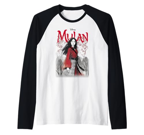 Mulan haut baseball imprimé fleurs de cerisier vêtement Disney