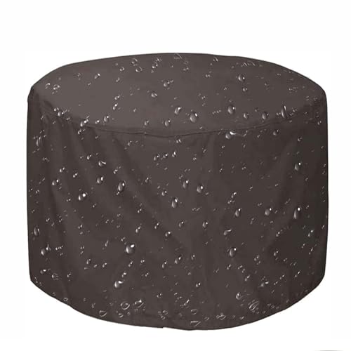 Housse table ronde jardin imperméable grande taille bâche extérieure tissu bœuf