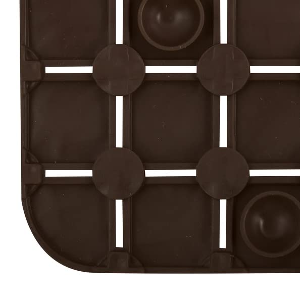 MSV Bath Mat, Brown, Unique Size, 30 x 20 cm (Rectangular) - Image 3
