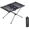 Naturehike Petite Table Pliante Camping,0.65kg Portable Ultra légère avec Sac,Hauteur 39CM, pour la Plage, la pêche, l’extérieur, la randonnée, Le Pique-Nique, Le Jardin