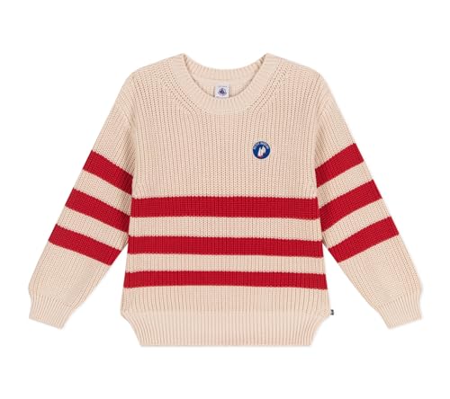 Pull garçon Petit Bateau en maille chaude tricotée