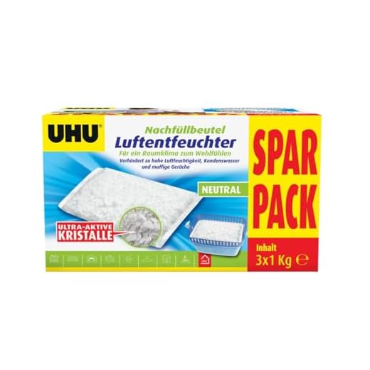 UHU 47040 Luftentfeuchter NF-Box 3x1.000g SPARPACK