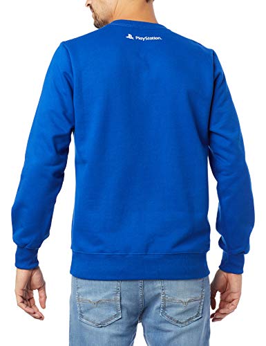 Moletom Casual , Sony Playstation, Unissex, Azul, Pp
