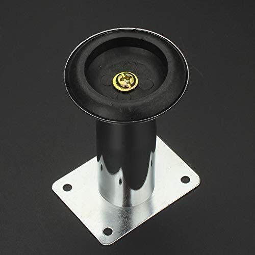 4x Patas Para Muebles, Patas Para Sofá, Modernas, Fáciles De Instalar, Patas Estables Para Gabinetes Multiusos Para Bancos Mesas De Cafe Tocadores Negro 15cm