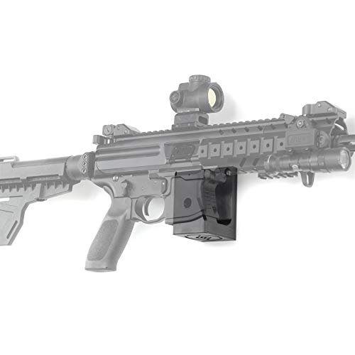 Spartan Mount for SIG MPX 9mm Right | Rifle Wall Display Storage Organization System | Unique Low Profile Design | Features Locking System | Gun Safe Wall Garage | Gun Room Mounting Solution