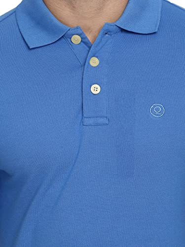 Image of CHKOKKO Men's Cotton Regular Fit Half Sleeves Polo T-Shirt