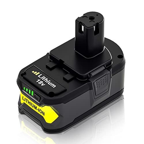 6.0Ah P108 18Volt Replacement Battery Compatible with Ryobi 18V Lithium-Ion Battery ONE+ P109 P107 P105 P104 P103 P102 P190