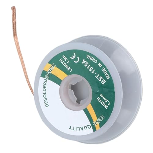 Image of Solder Wick Desoldering Braid Copper Soldering Wire Removal Tool (1.5mm (1515A))