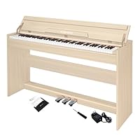 Amazon | KIMFBAY 電子ピアノ 88鍵盤 木製 電子ピアノ アップ