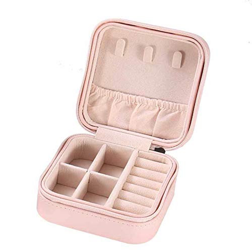 Small Jewelry Box,Travel Jewelry Box Mini Jewelry Case Girls Jewelry Organizer Portable Jewelry Storage Case for Girls Women