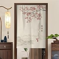 Amazon｜NASFH 2つ割れ のれん A85*90 シンプル おしゃれ 暖簾 のれん