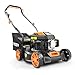FUXTEC FX-RM4180 Petrol Lawn Mower | Hand Push Petrol Lawn Mower, 40.6 cm (16”) Cutting Width, Lightweight & Compact, 45 L Grass Catcher