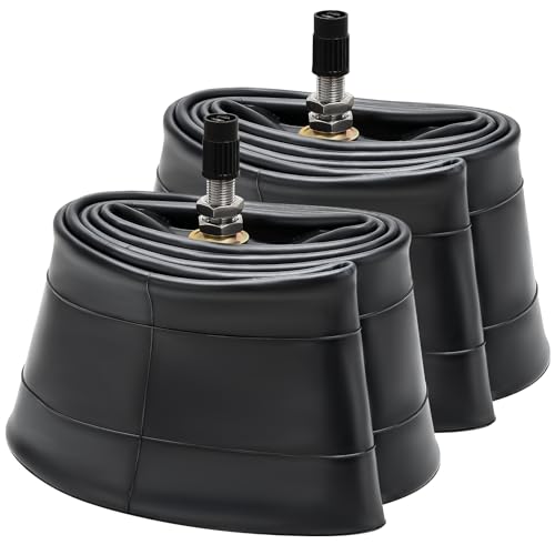 PaoWin 2本,3.00-12 チューブ 肉厚 頑丈,バルブ TR4,3.00/3.50-12 オートバイクチューブ,適用 3.00-12 3.50-12 80/100-12 バイク/原付バイク/オートバイク