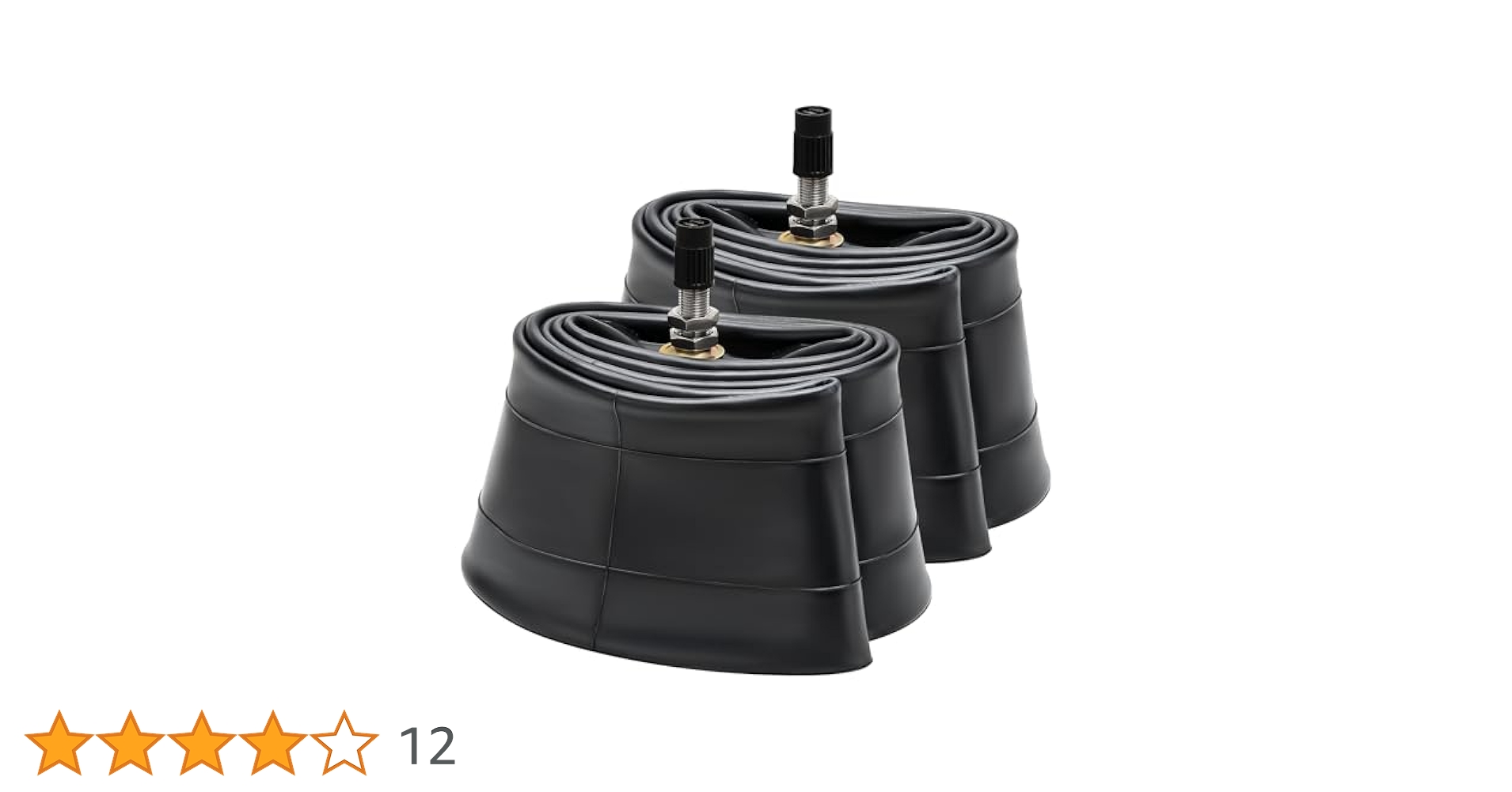 Amazon.co.jp: PaoWin 2本,3.00-12 チューブ 肉厚 頑丈,バルブ