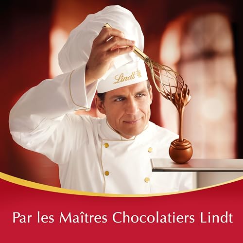 Lindt Cornet LINDOR au Lait Cœur Fondant - vue 4