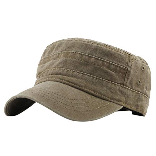 Casquette de baseball ajustable coton respirant cap plat unisexe