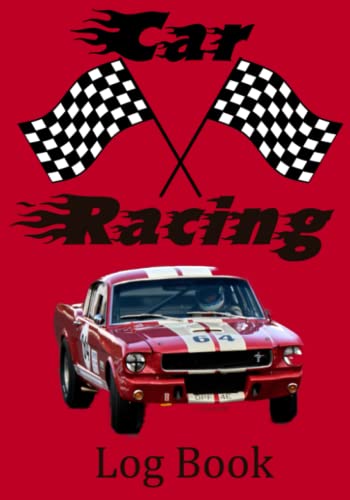 Car Racing Log book: Motor racing record book 7