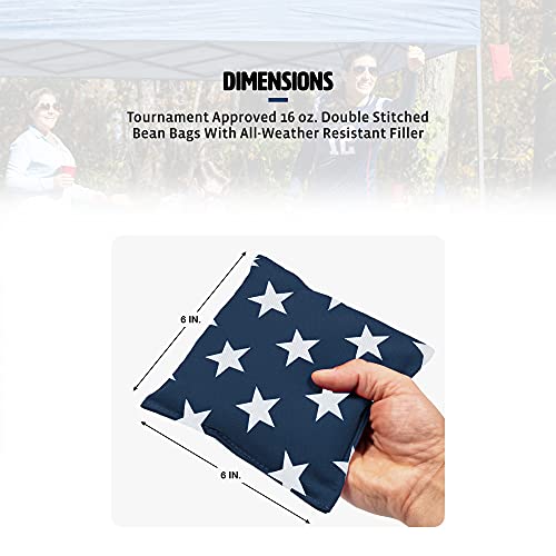 Backyard Champs BYCBB8-SAS-1 Cornhole Bean Bags - 8 Pack thumb #2